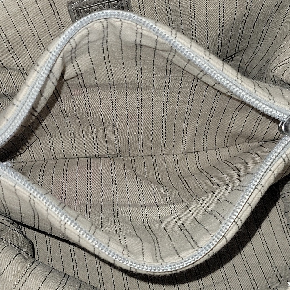 Frye Gray Leather Tote Bag - Picture 10 of 13